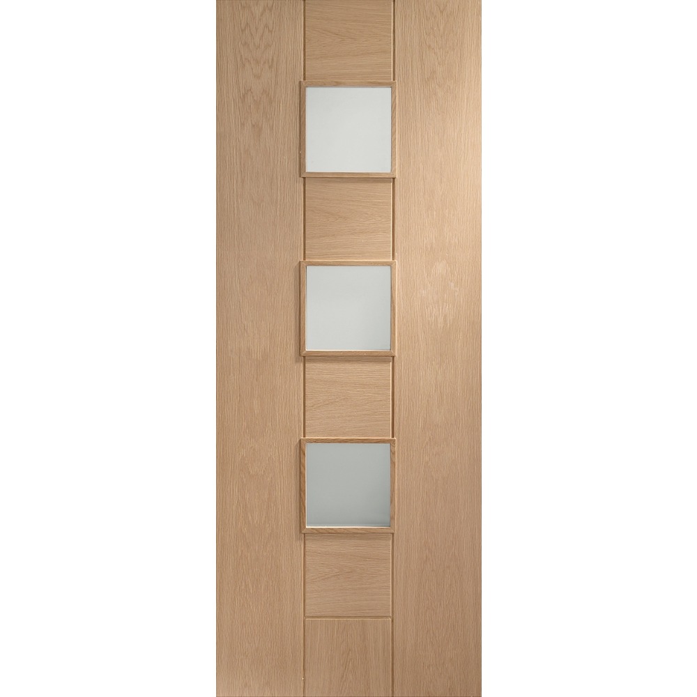 Internal Oak Messina Glazed Door